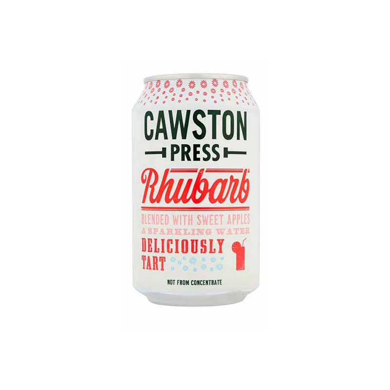 Cawston Press Rhubarb Can 24x330ml