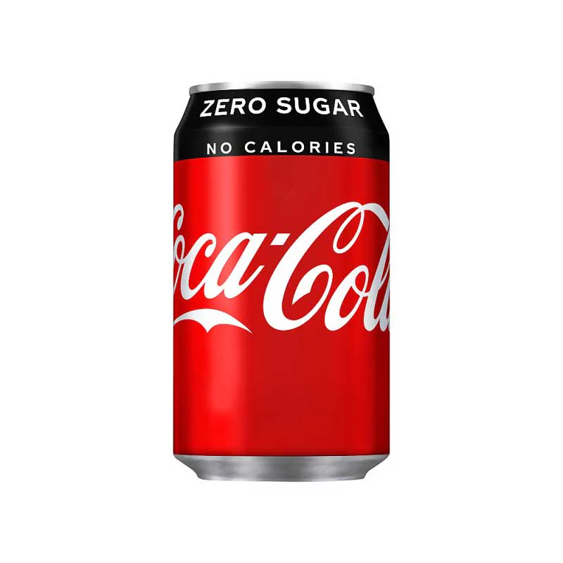 Coca Cola Coke Zero Sugar Can 24 x 330ml