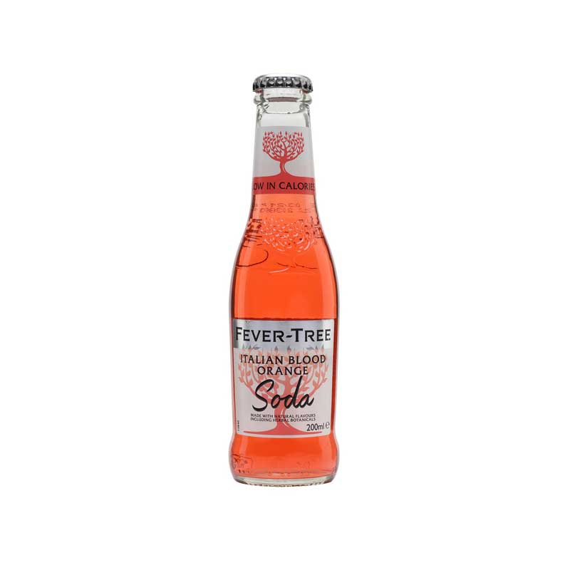 Fever Tree Blood Orange Soda Glass Bottle 24 x 200ml